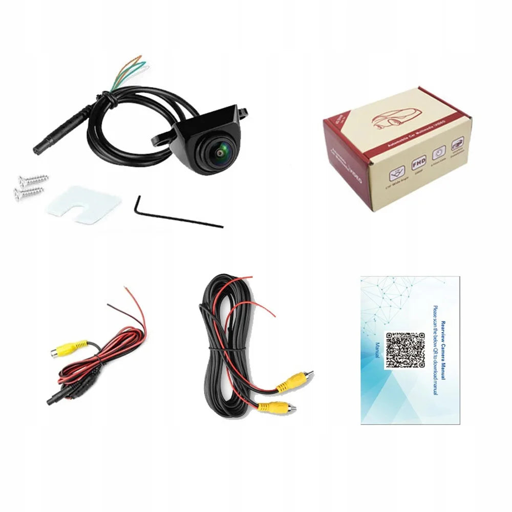 Car Rear View Camera 1080P AHD/CVBS 170° Wide Angle Night Vision