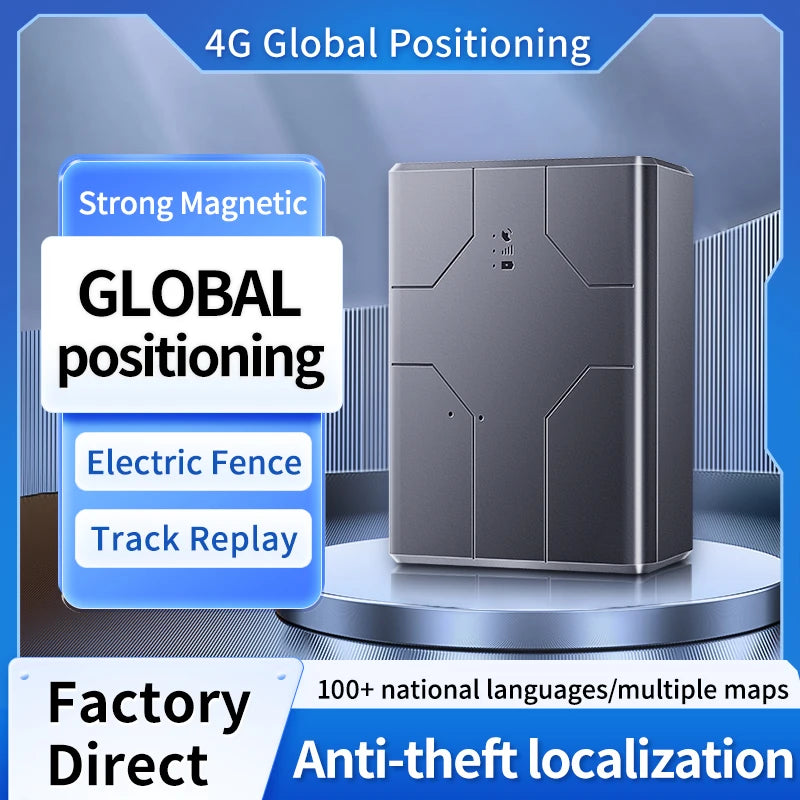 4G GPS Car Locator 20000mAh/10000mAh/6000mAh GPS Car Tracker Vibration Anti-Theft Geo-fence Alarm with Free APP