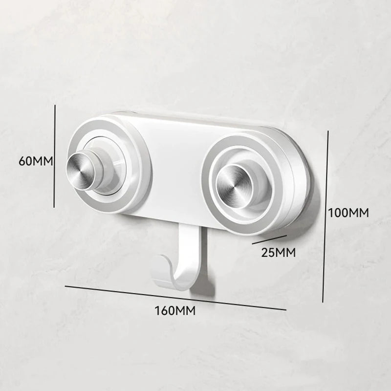 No-Drill Magnetic Hair Dryer Holder for High-Speed Dryers