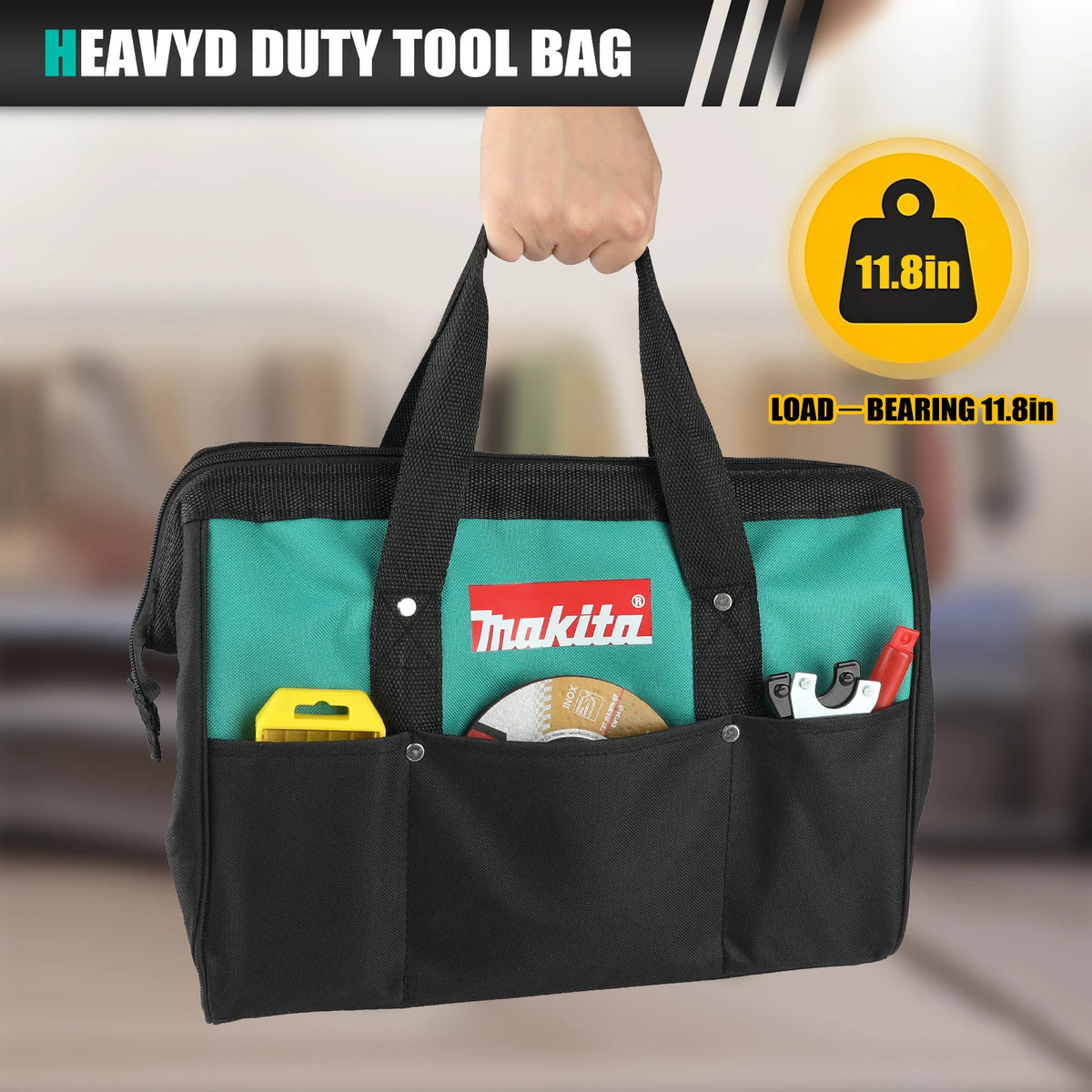 Double-Layer Oxford Tool Bag for Makita Tools