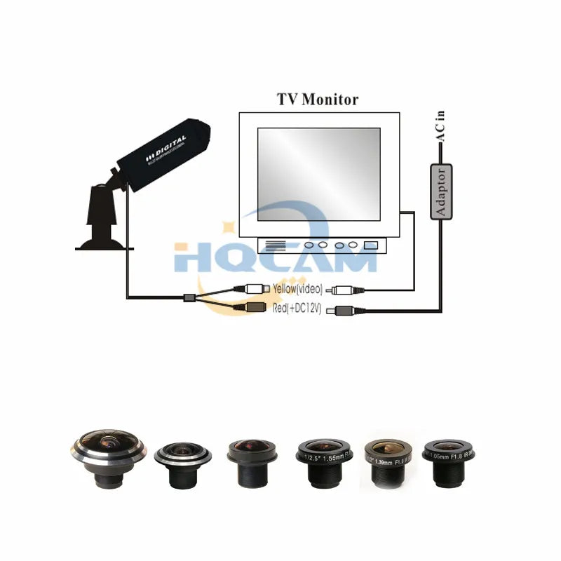 700TVL Sony CCD Outdoor Bullet CCTV Security Camera, DC12V