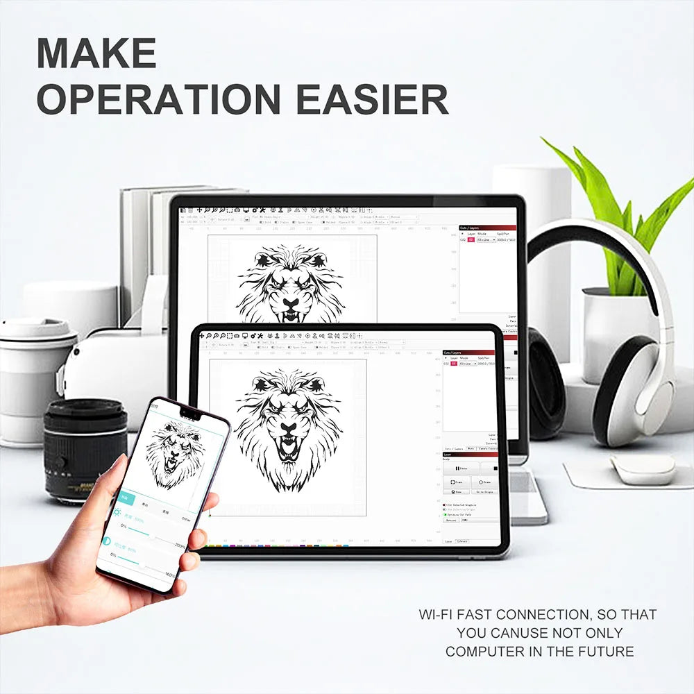 LONGER RAY5 10W Laser Engraver with Precision 0.06mm Spot