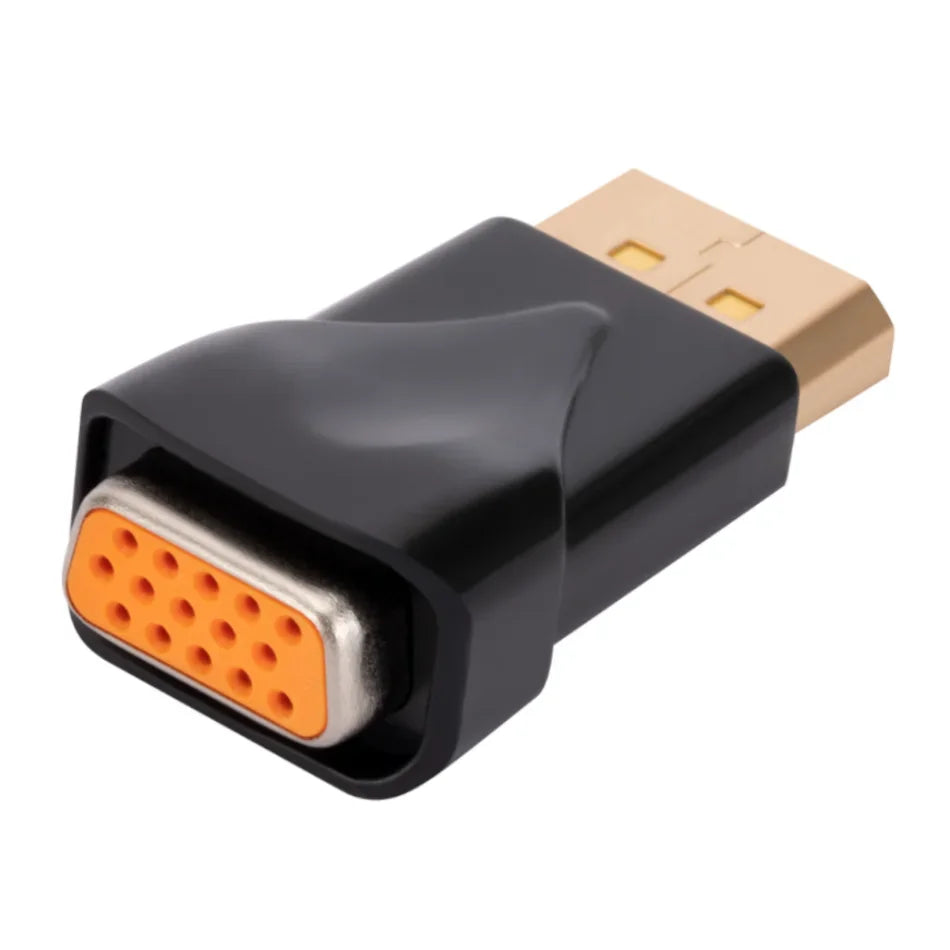 DisplayPort to VGA Adapter, One-Way 1080p Video