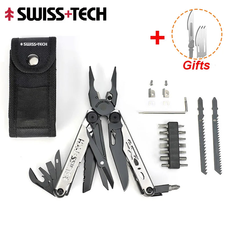 37-in-1 Folding Pliers Multitool