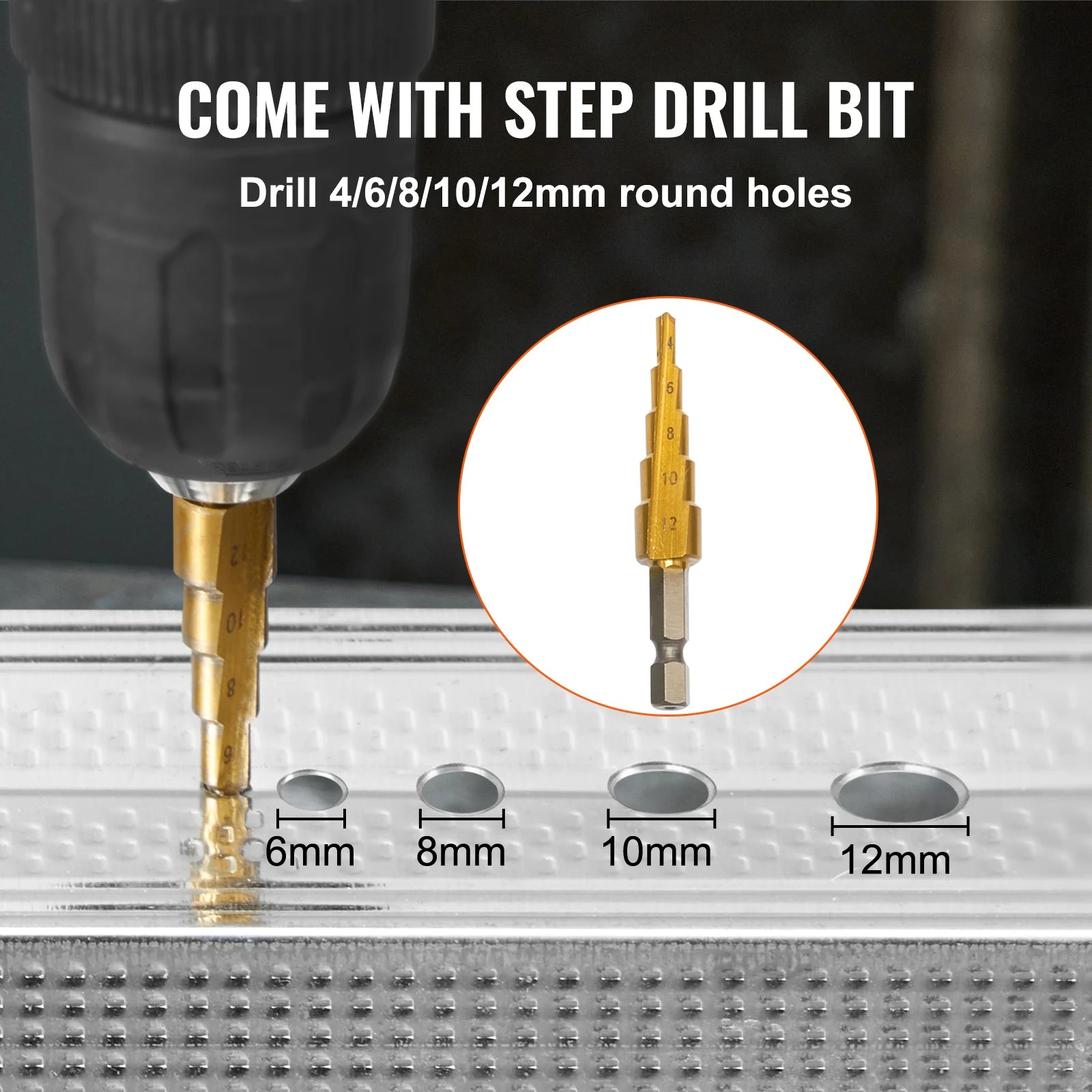 Double Head Sheet Metal Nibbler Cutter Drill Attachment