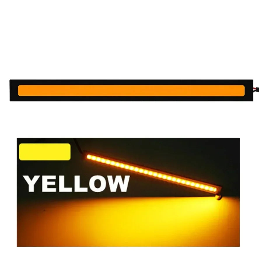 17 cm COB LED-lyslister til køretøjer, 6 eller 10 stk.