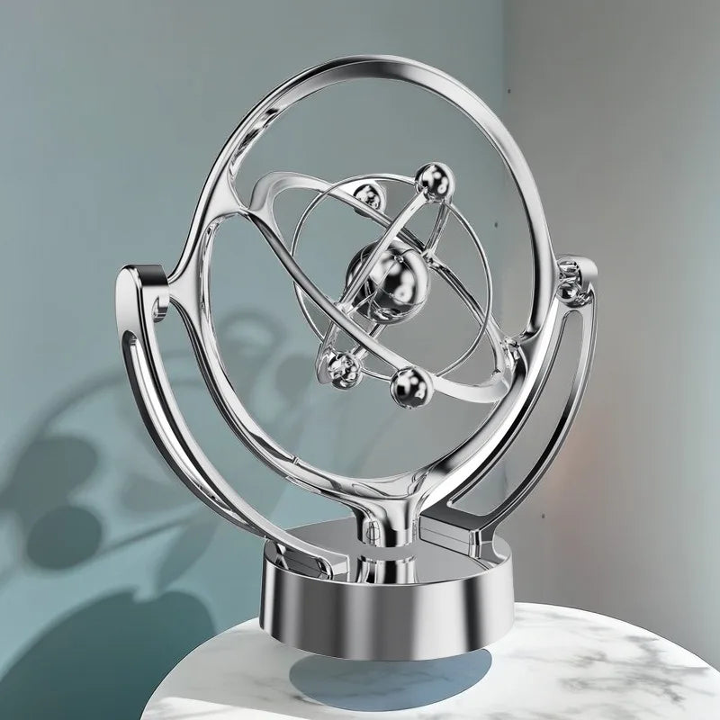 USB or Battery-Powered Kinetic Orbit Desk Ornament
