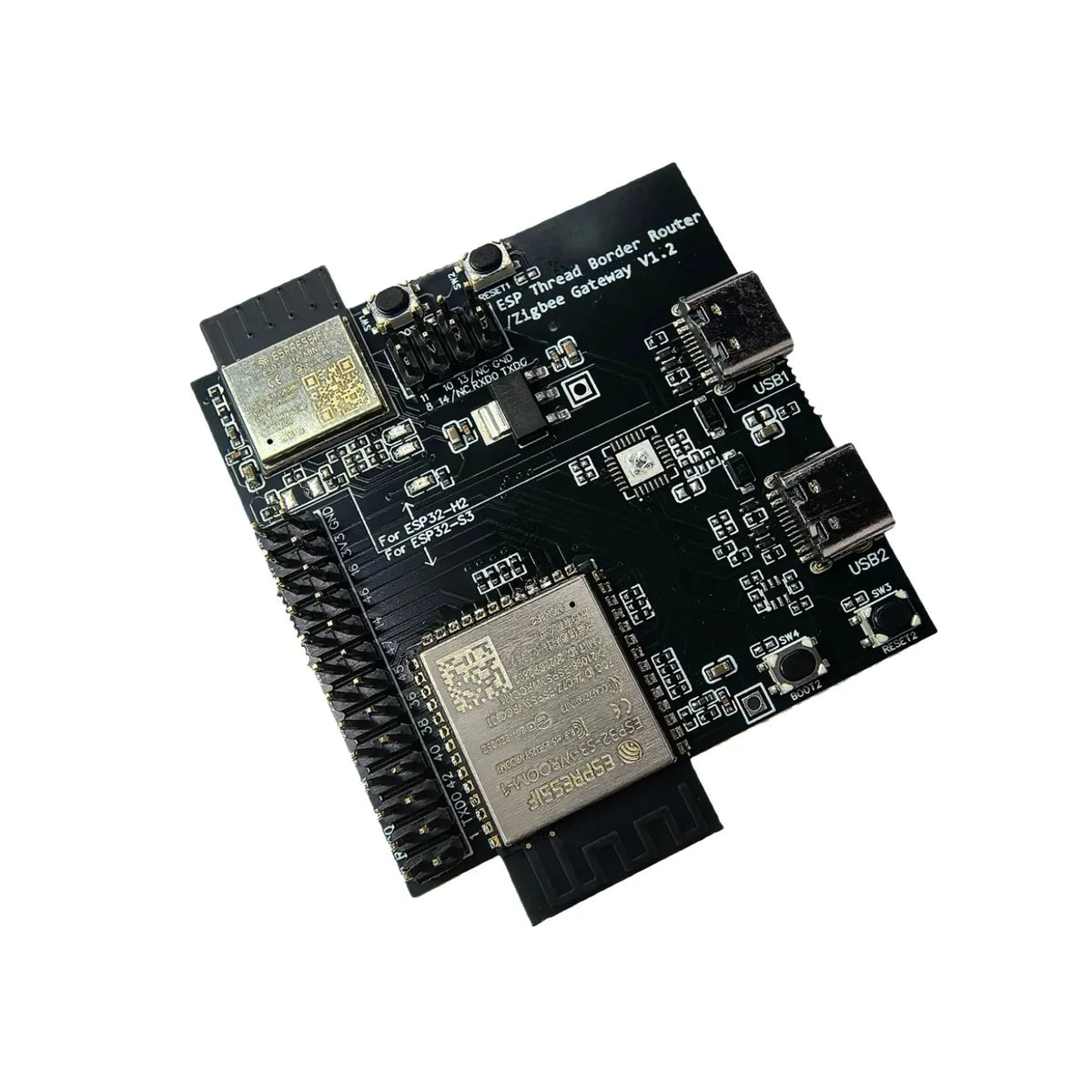 ESP Szál- és Zigbee Átjáró Nyomvonal Opciók