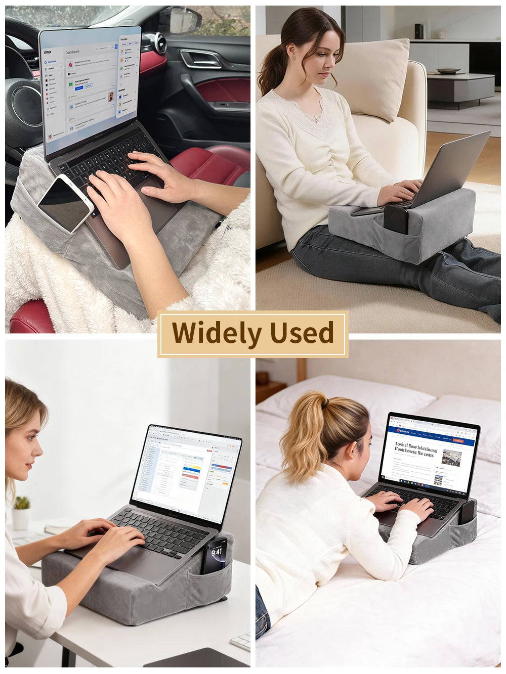 Tablet/Laptop/Phone/Pad Stand,Tablet SupportPillowStandforOfficeDesk Work/Reading Books/WatchingVideos,ComputerStandforBed
