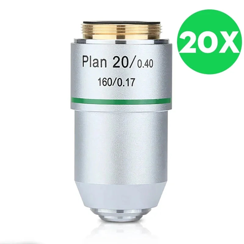 Plan Achromatic Microscope Objective - RMS Options