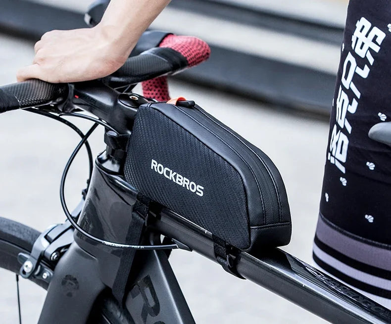 Waterproof Bike Frame Bag 1L Ultralight Front Tube Storage