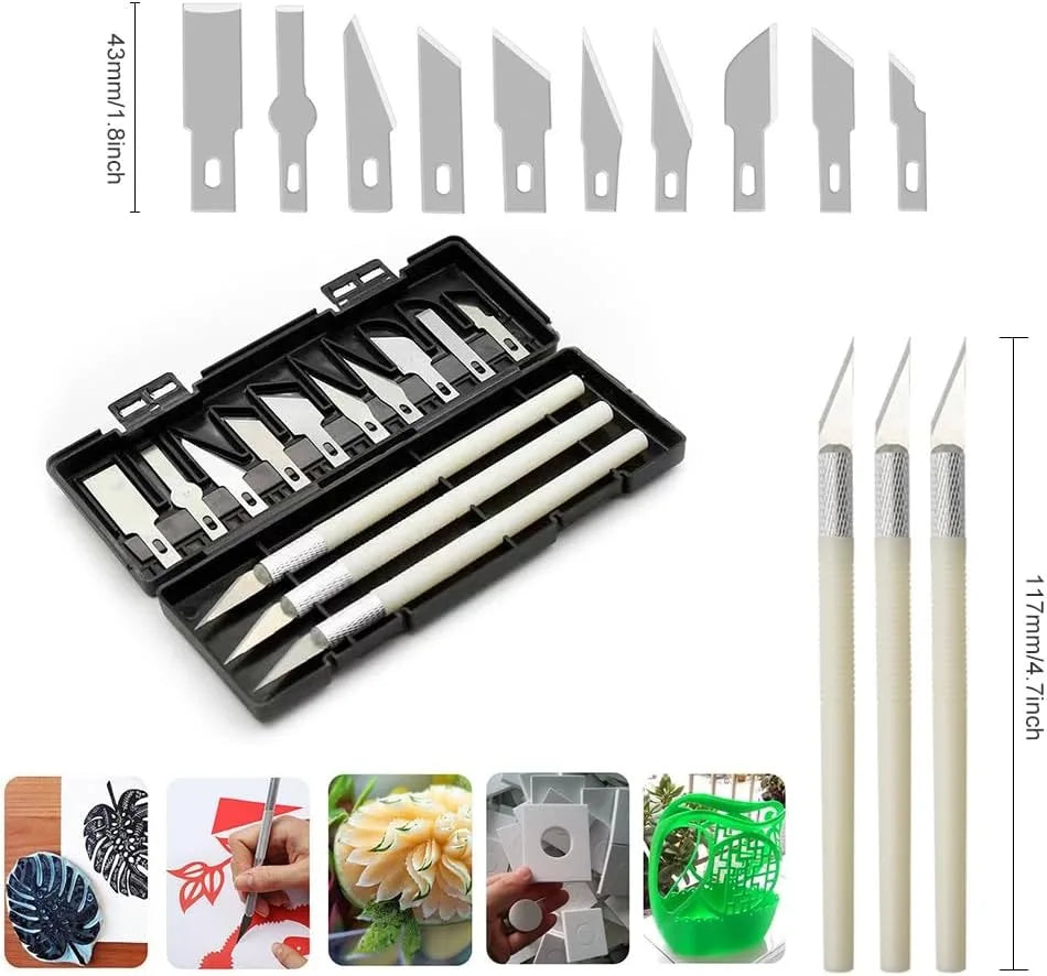 3D Printer Tools Kit, 53pcs 3D Printer Accessories for All FDM/SLA Printers Includes Nozzle Cleaning Tools, Removal Scrapers,