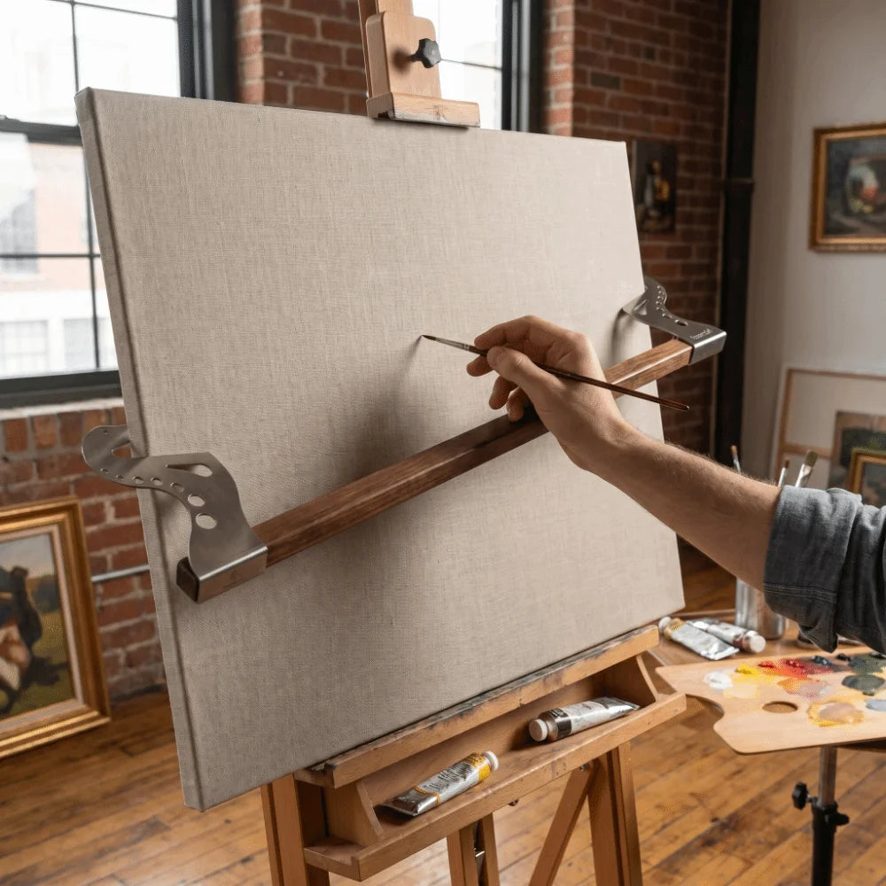 Wooden Artist Hand Support Bridge for Oil Painting