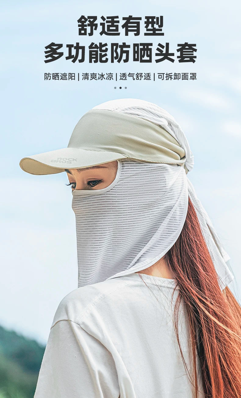 Summer Full Face UV Protection Balaclava for Cycling & Outdoor Use