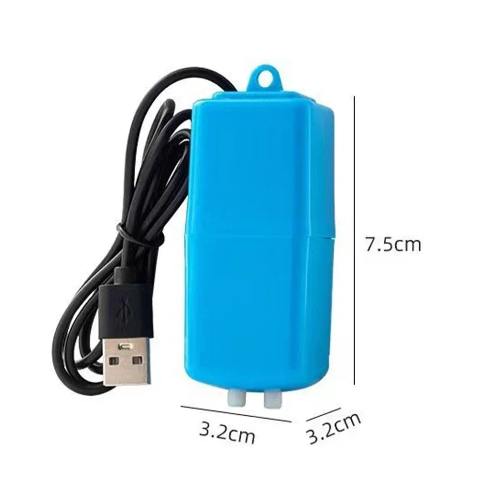 Mini USB Aquarium Air Pump, 1W