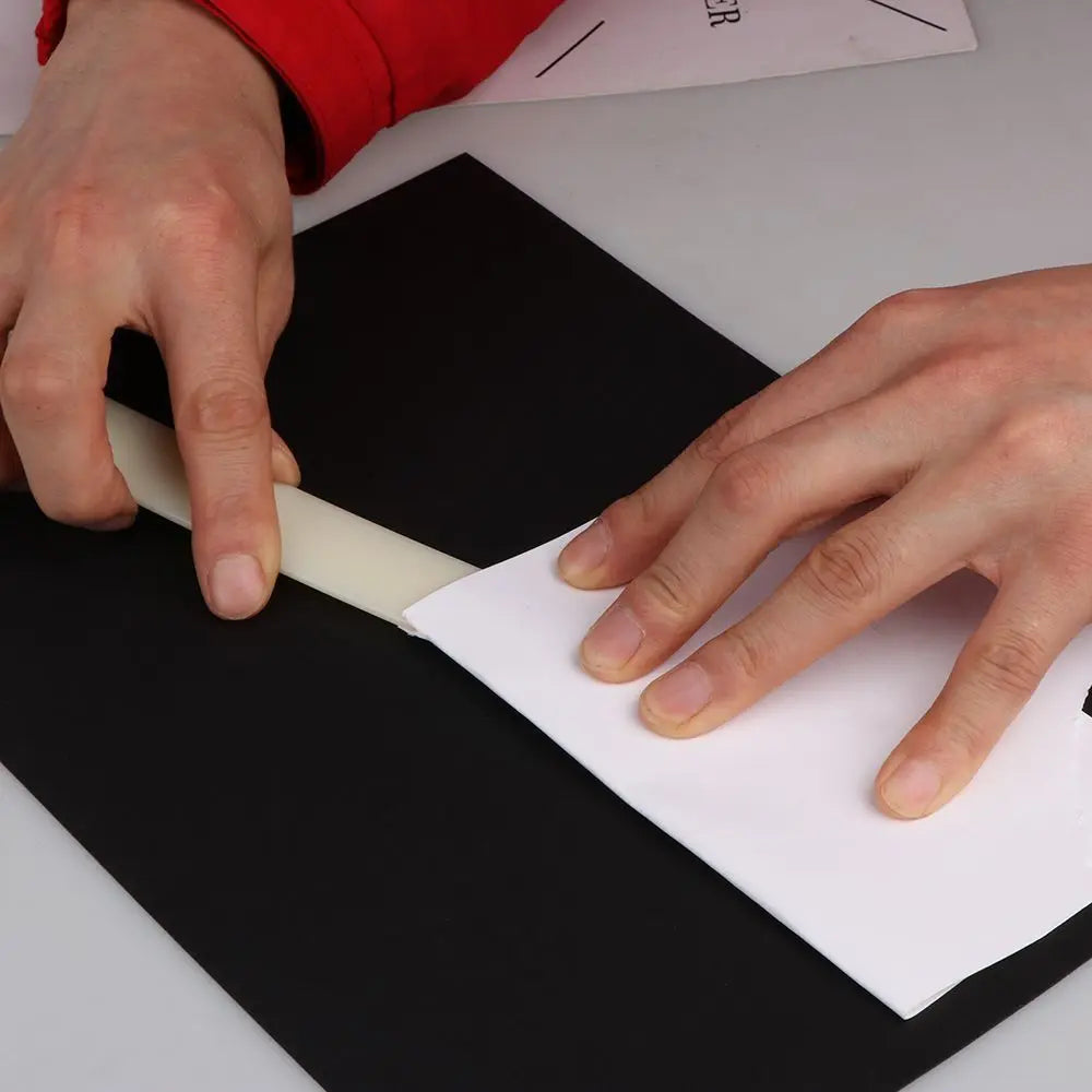 Set de plegadera de hueso de plástico y marcador de pliegue de papel