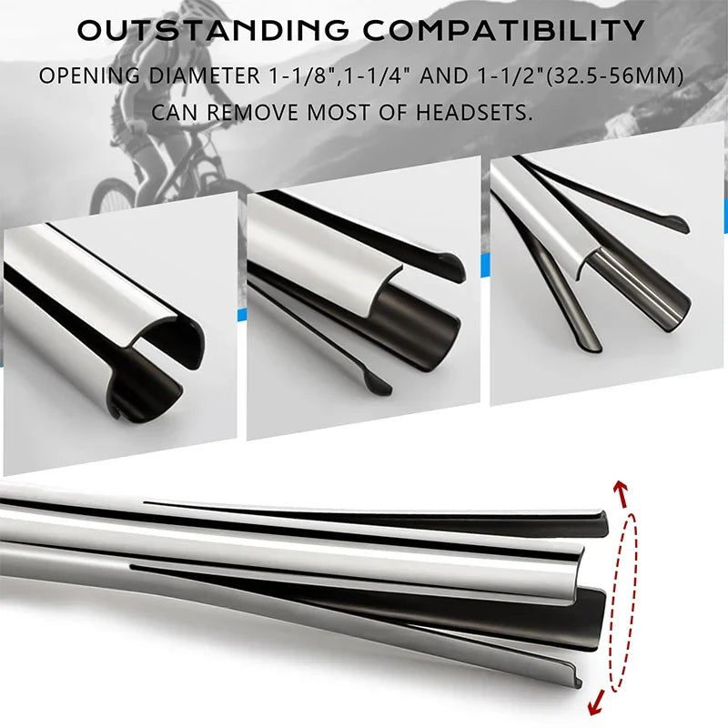 Bicycle Headset Removal Tool with Optional Rubber Mallet