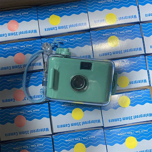 Cámara reutilizable de película de 35 mm SUC-4 con funda protectora