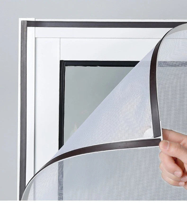 Removable Magnetic Window Insect Screen Kit