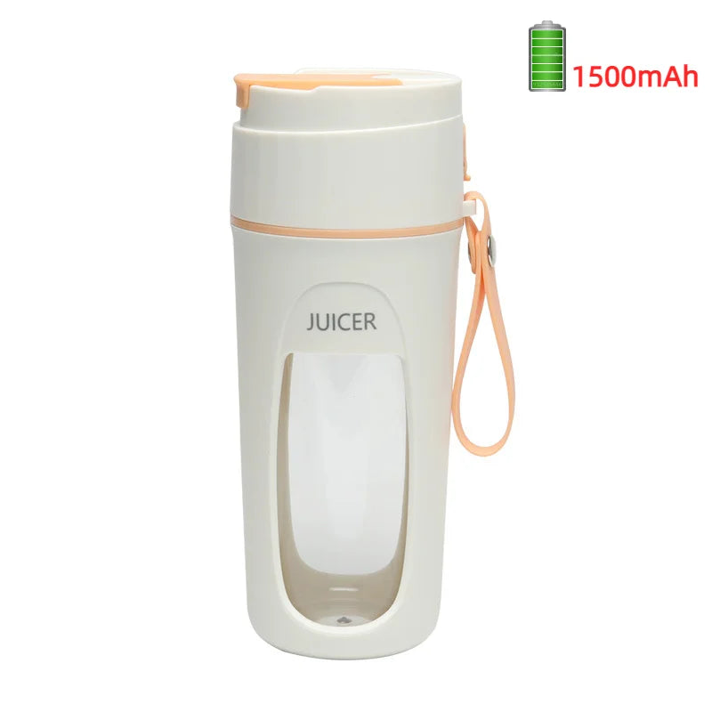 Portable Mini Juicer Blender, 8 Stainless Steel Blades, Tritan Cup