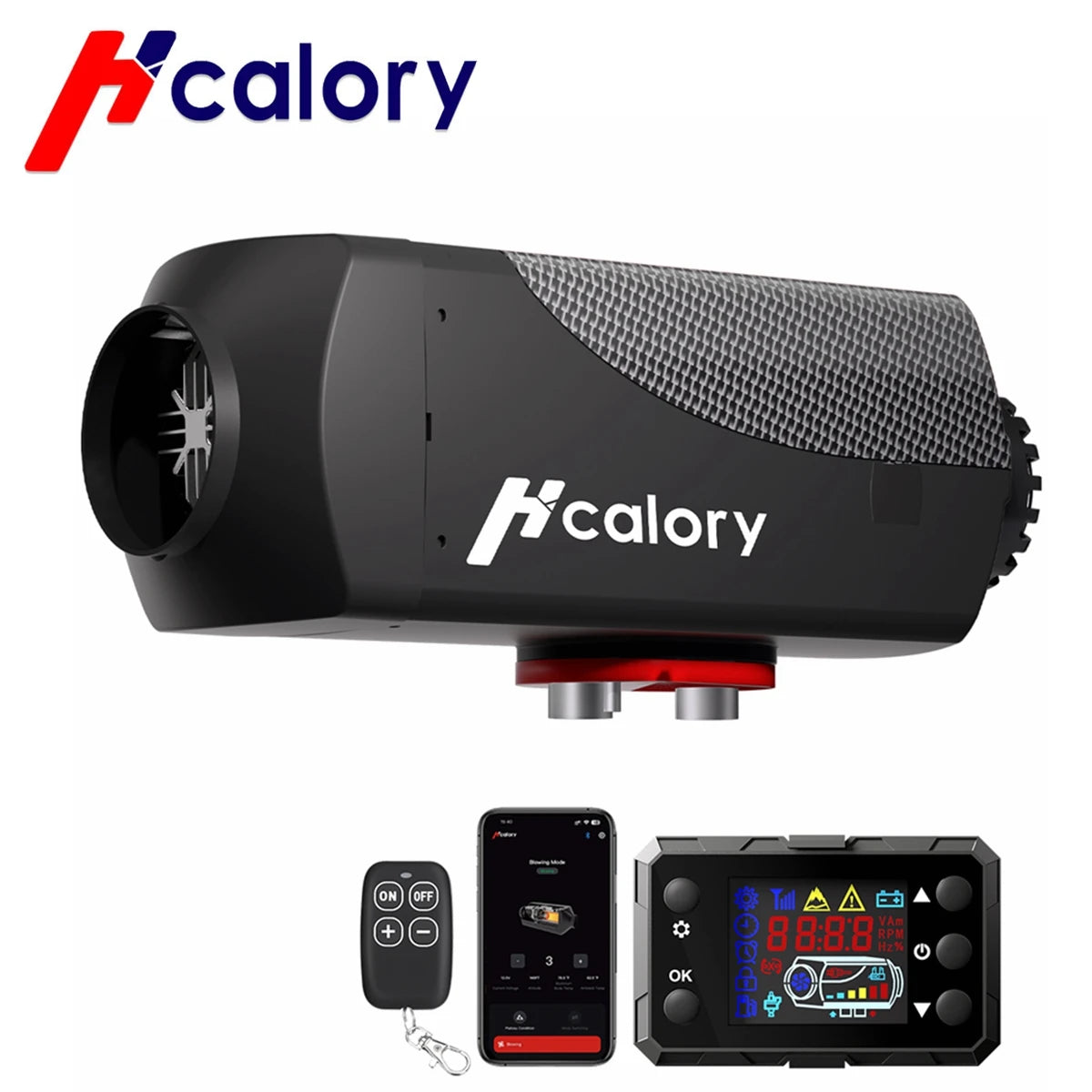 8KW 12V Diesel Air Parking Heater with Remote & LCD Display
