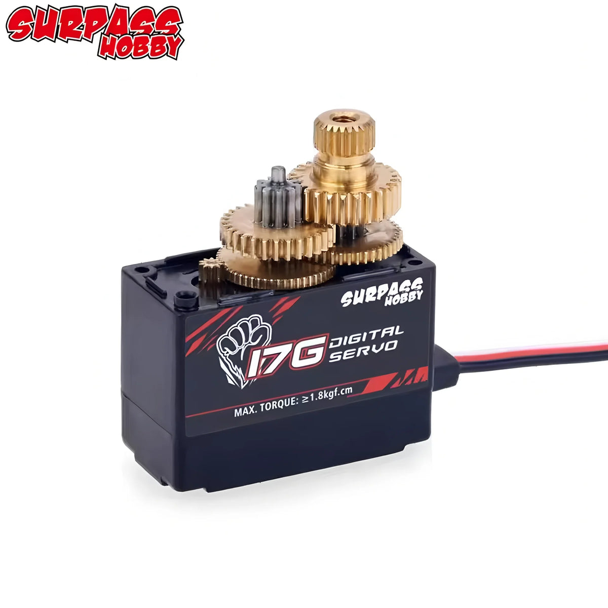 Metal-Gear Digital RC Servo - Size and Pack Options