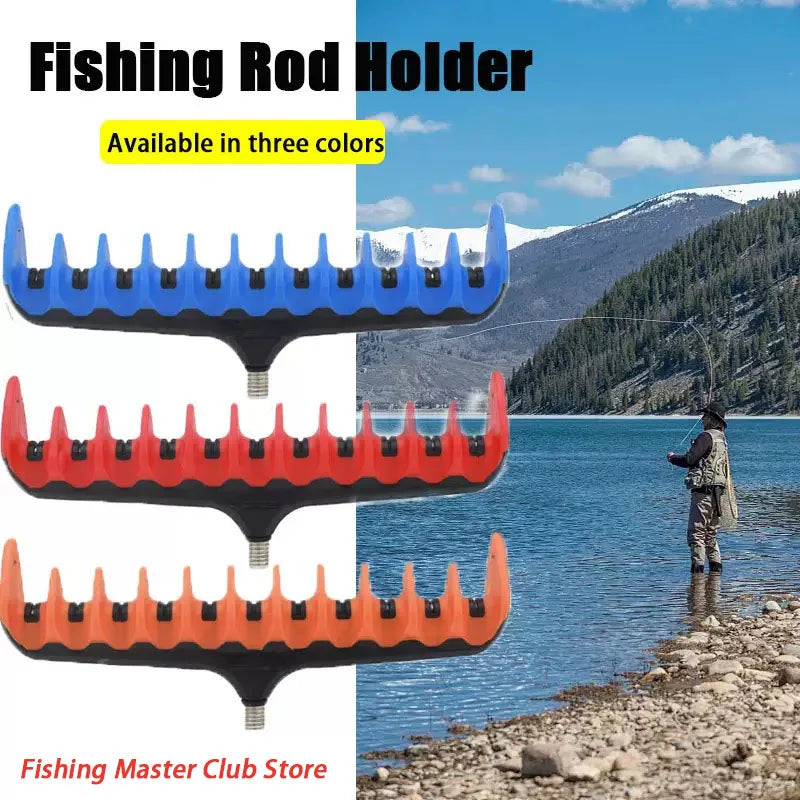 Rubber Fishing Rod Rest, Single or Pair Options