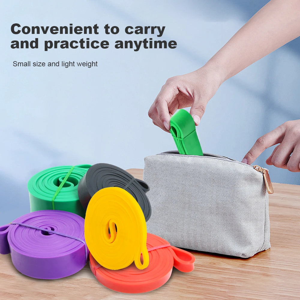 5~120lbs Fitness Resistance Band Boxing Agility Training Workout Gym Equipment Yoga Pilates Accessories Rubber Band Home Gym