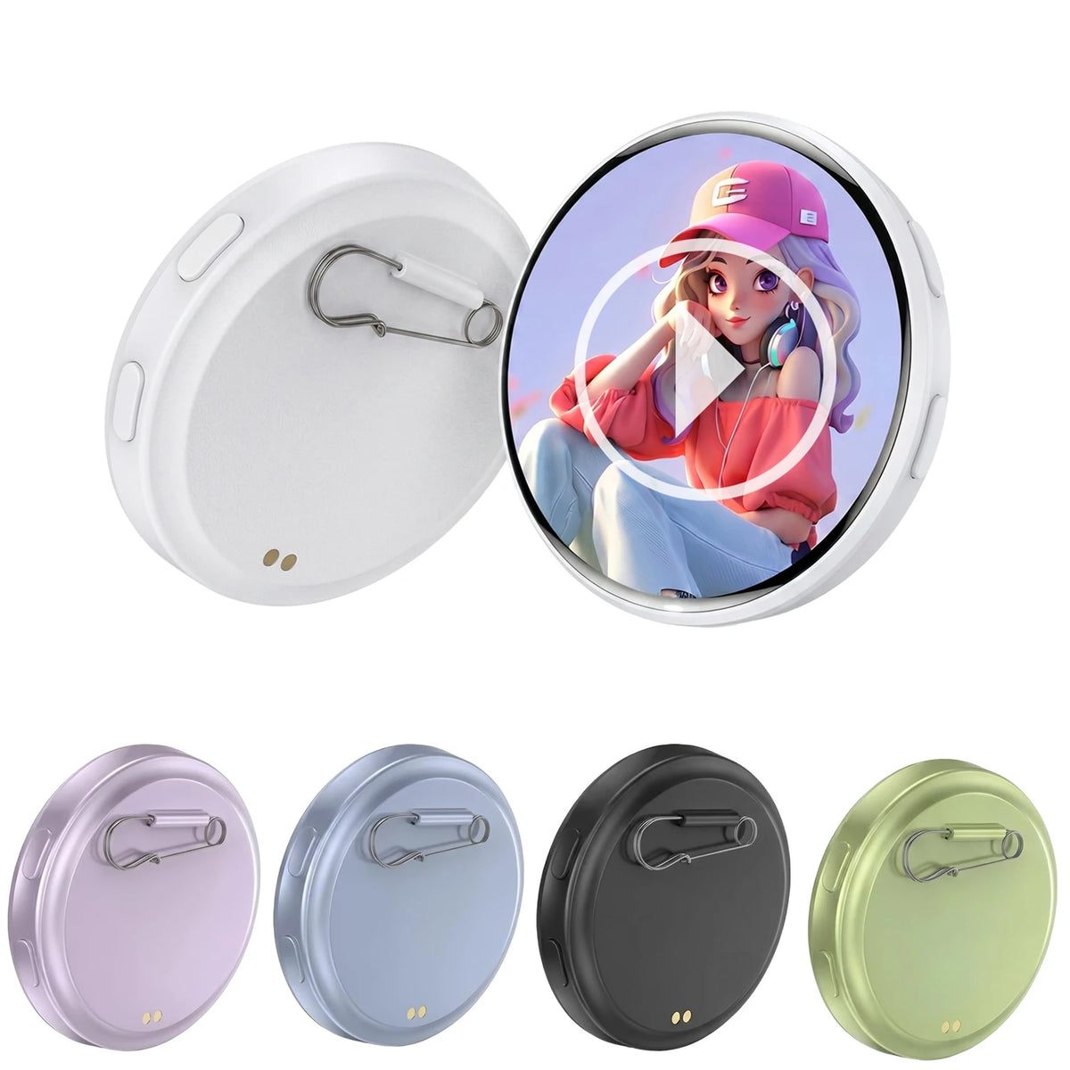 E-Badge Electronic Display Badge - Colour Options