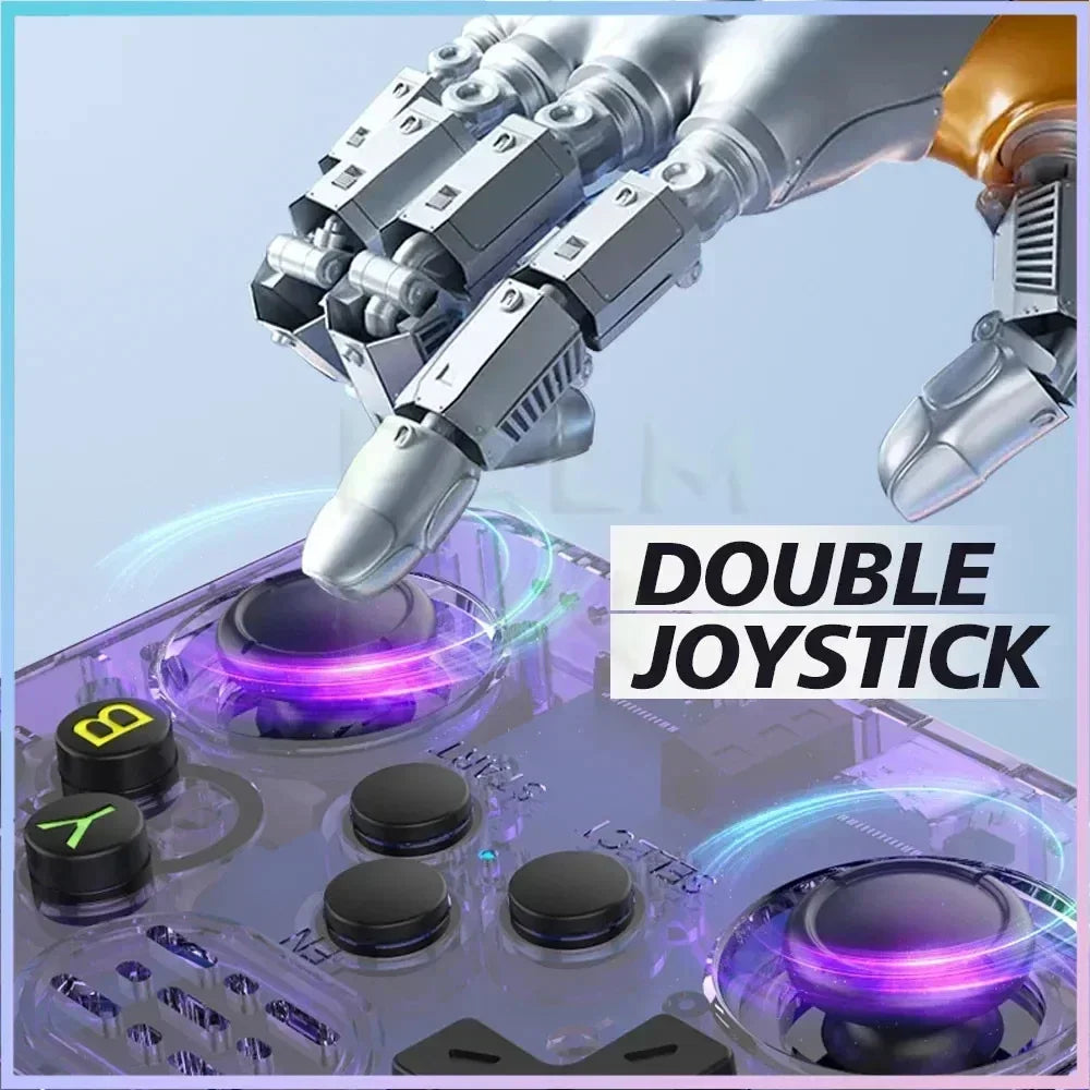 R36S Console de jeu portable rétro Émulateur de jeu IPS 3,5 pouces