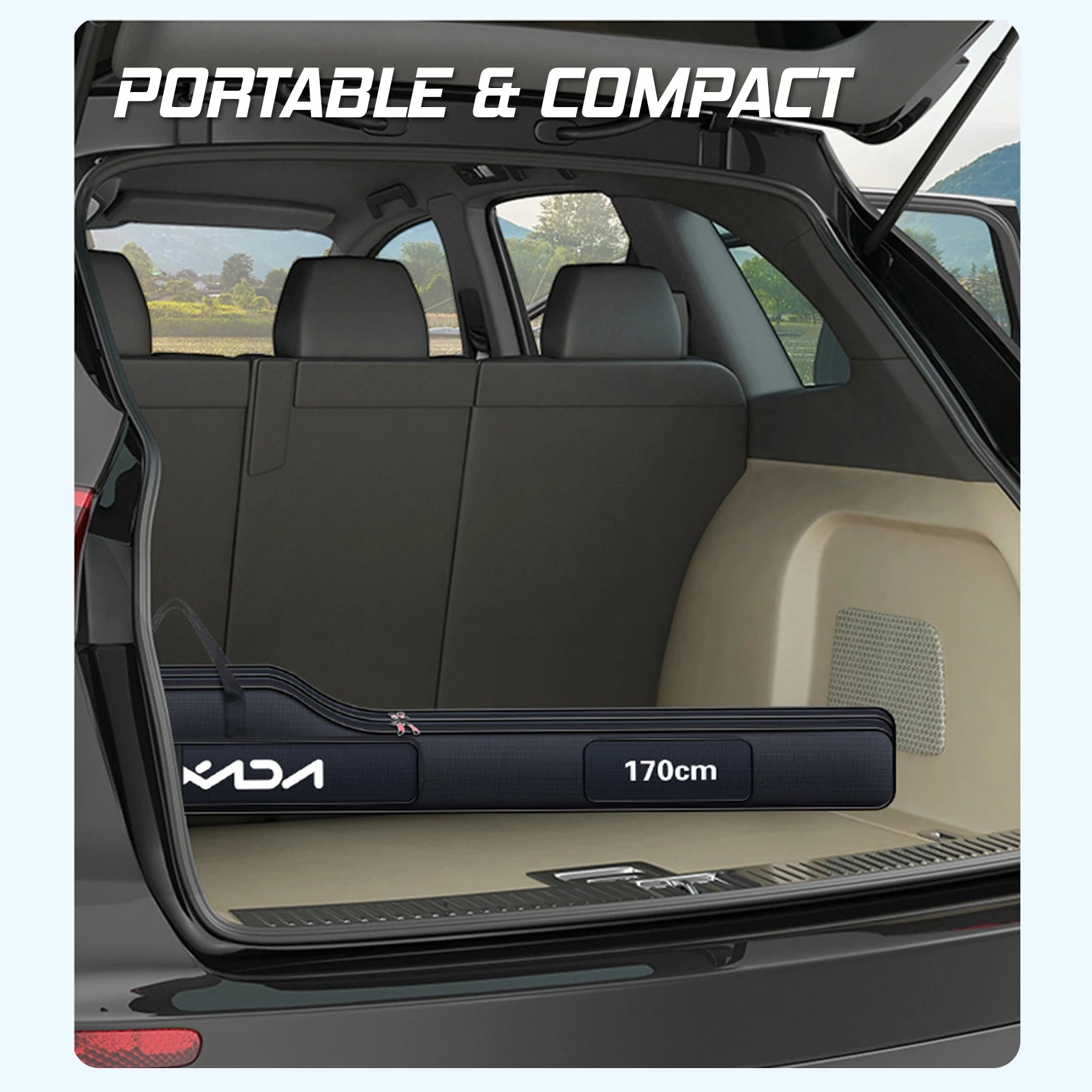 Fishing Rod Bag Travel Carry Case