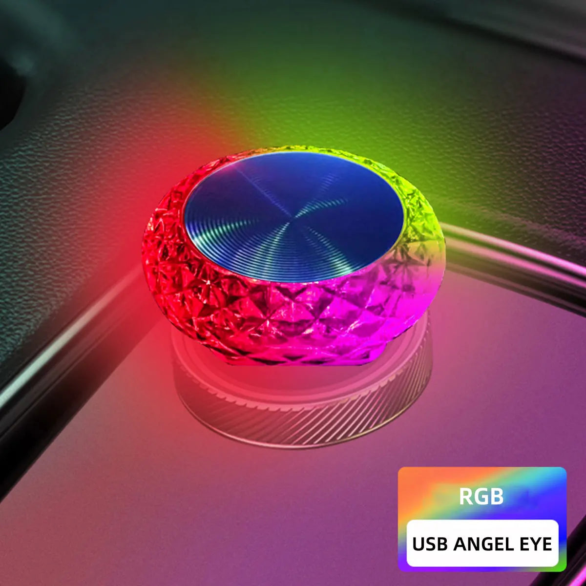 1pc Colorful Portable USB Mini LED Ambient Light for Car Interior Computer Atmosphere Lamp Plug and Play Night Light