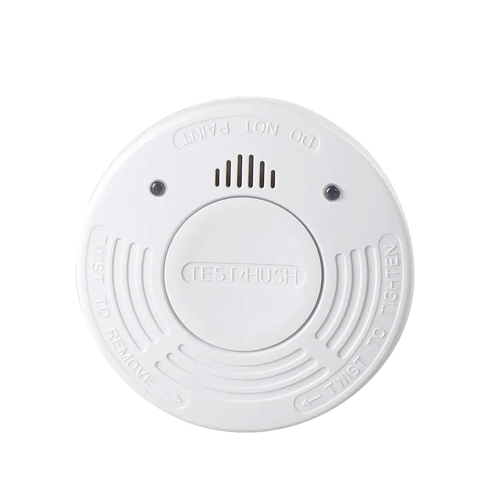 Smoke Detector 10 Year Smoke Sensor Independent Fire Alarm CE EN14604 Certified With CR123A Battery LED Indicator Home Security