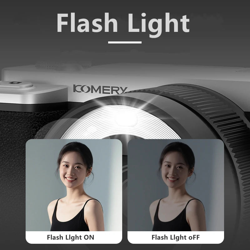 5K Digital Camera 80MP Dual Lens with Flip Screen & WiFi