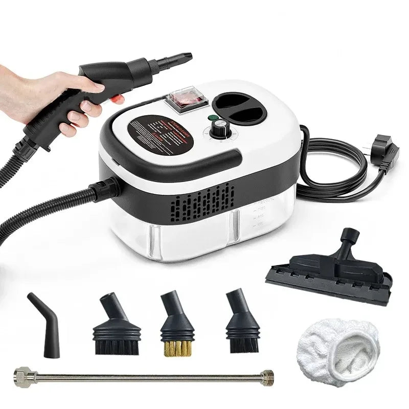 2500W Handheld Steam Cleaner for Deep Home and Car Cleaning