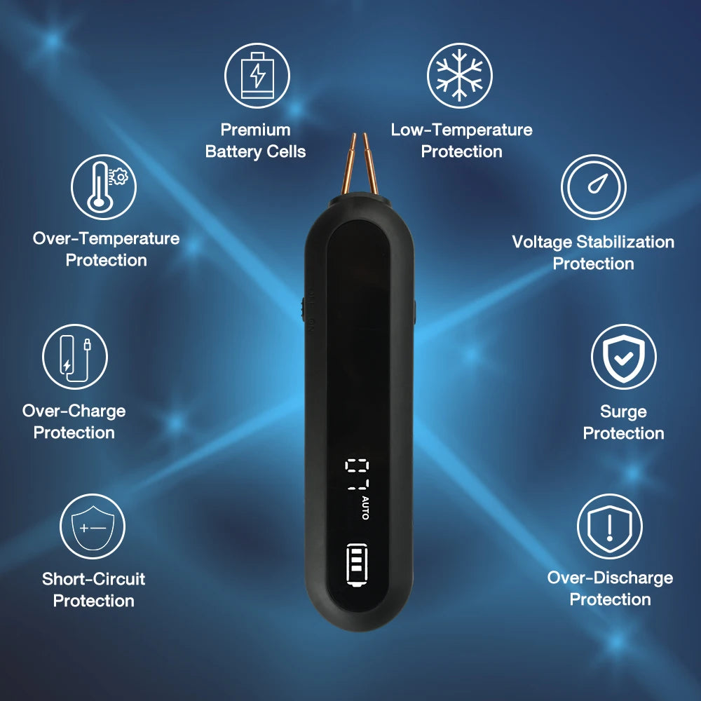 Handheld Battery Spot Welder with Adjustable Power