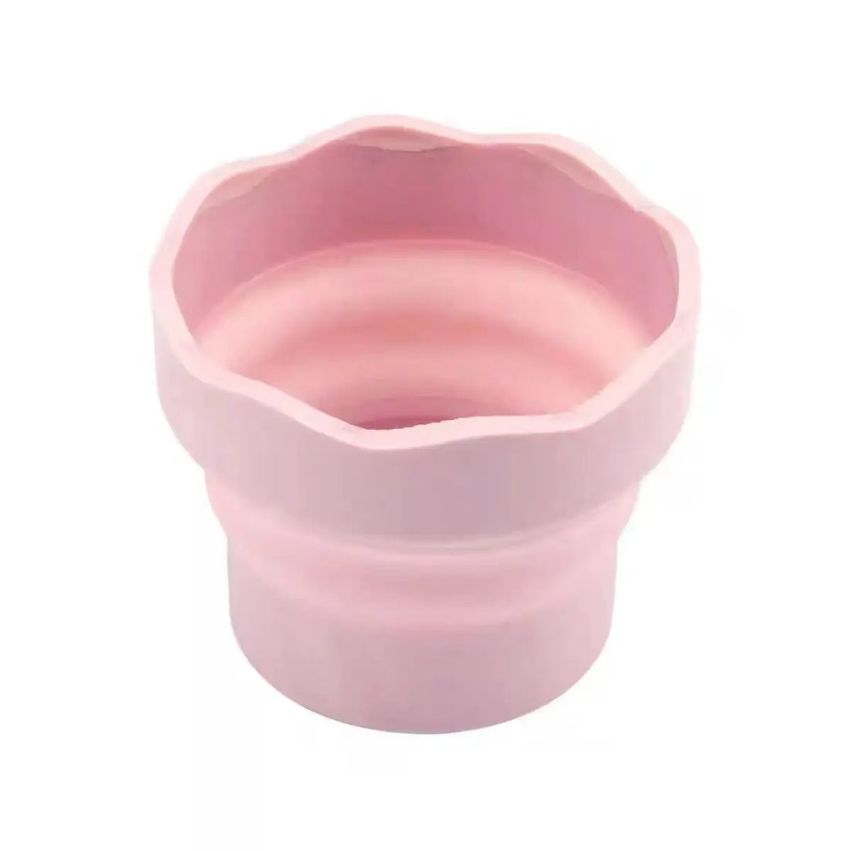 Taza plegable de silicona para lavar pinceles