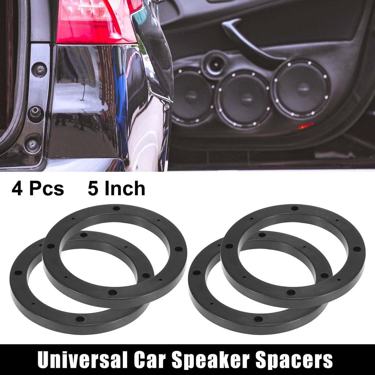 Plastic Car Speaker Spacer Rings, Pack Options