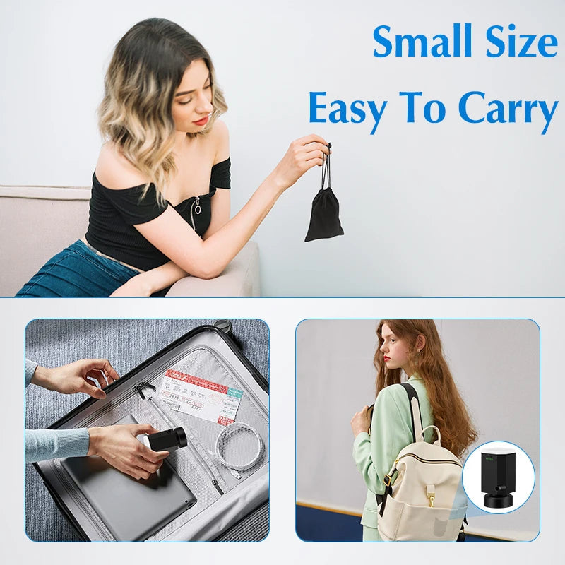 Cordless Electric Pump for Vacuum Storage Bags Travel Rechargable Air Pump for Space Saver Bag Various Clothes Luggage Seal Bags