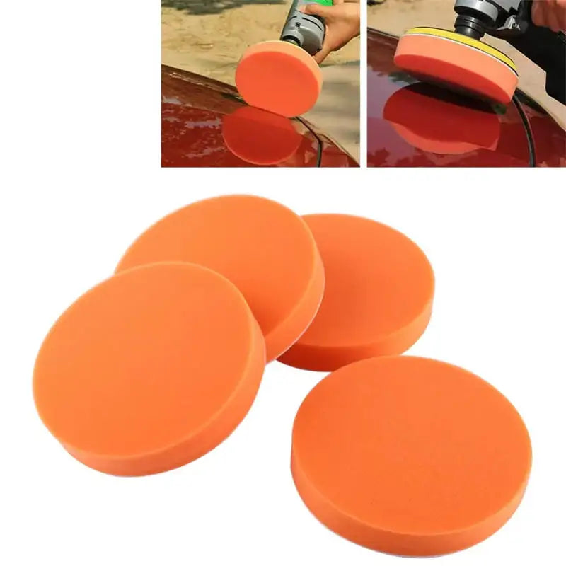 Tampons de polissage plats en mousse - 5 ou 6 pouces