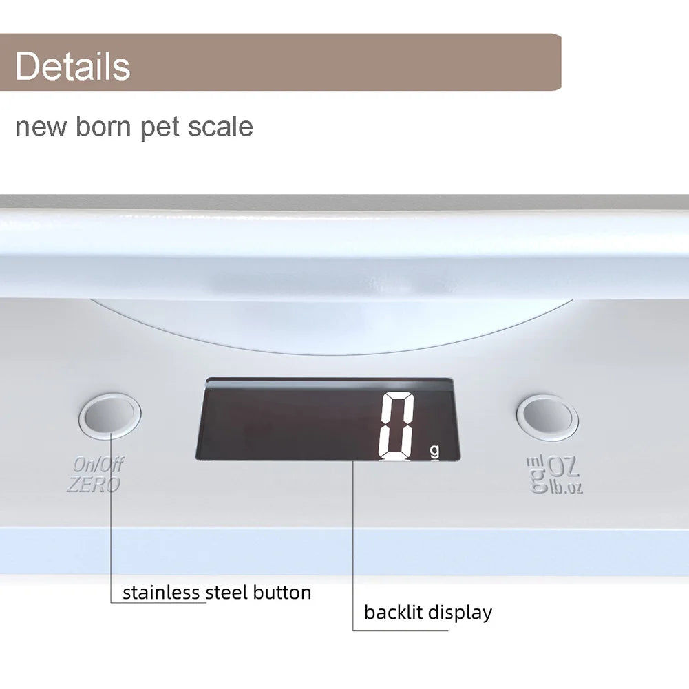 High Precision Digital Pet Scale