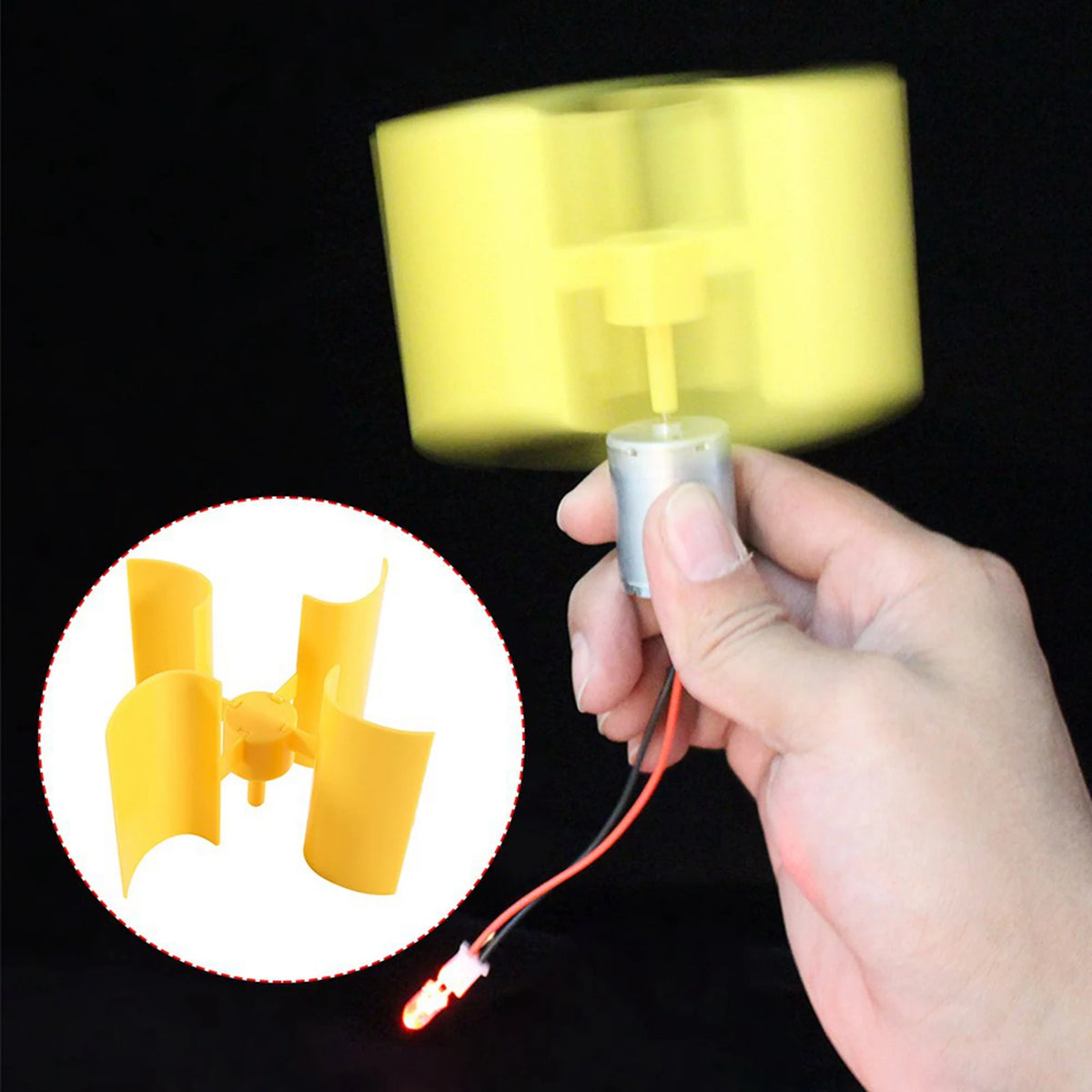 Mini Vertical Wind Generator Demonstration Kit