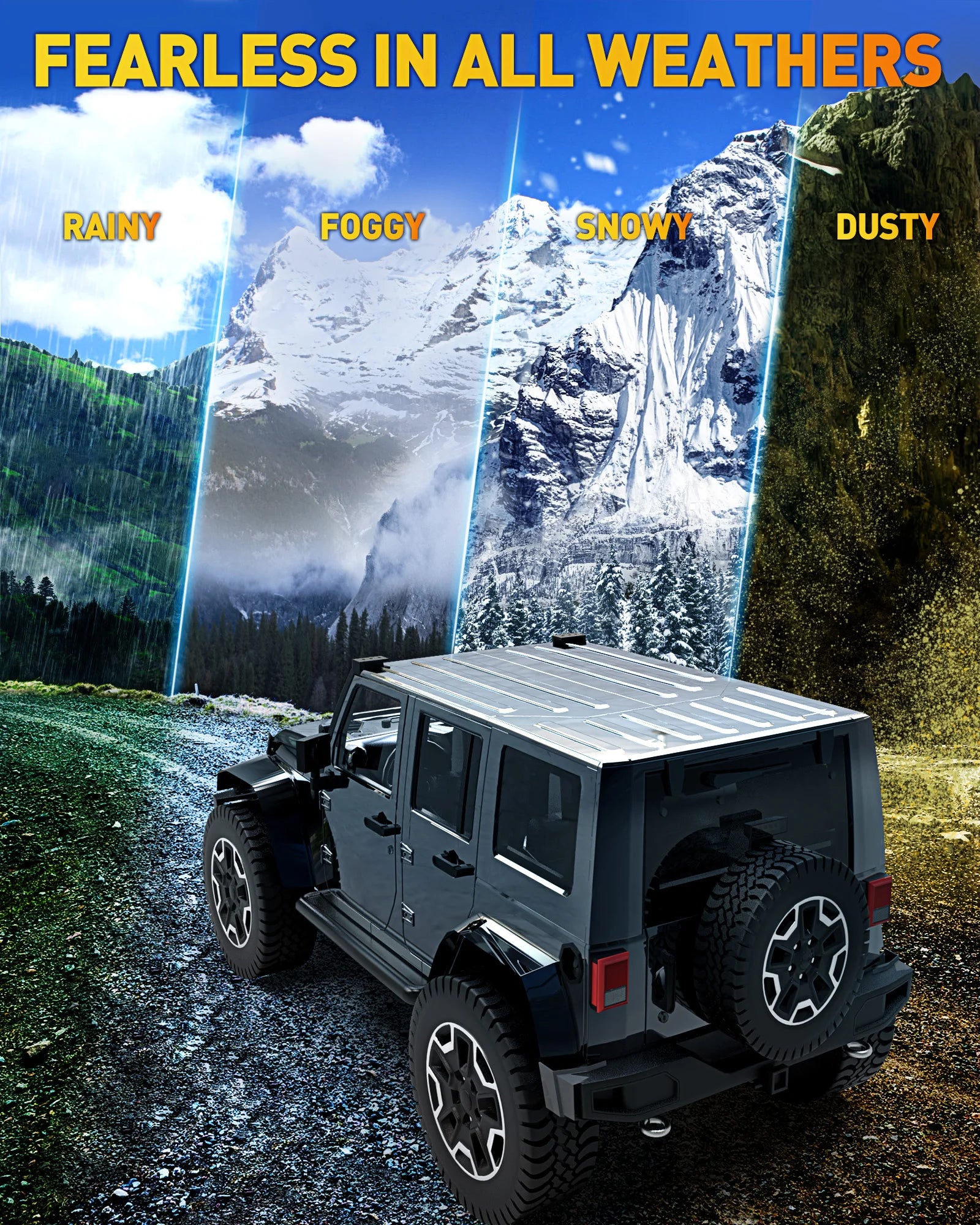 NAOEVO Luz LED para Carro de 12 Polegadas, Faróis Offroad 4x4, Luzes de Nevoeiro, Barra de Trabalho LED para Caminhão, Trator, Barco e Motociclo