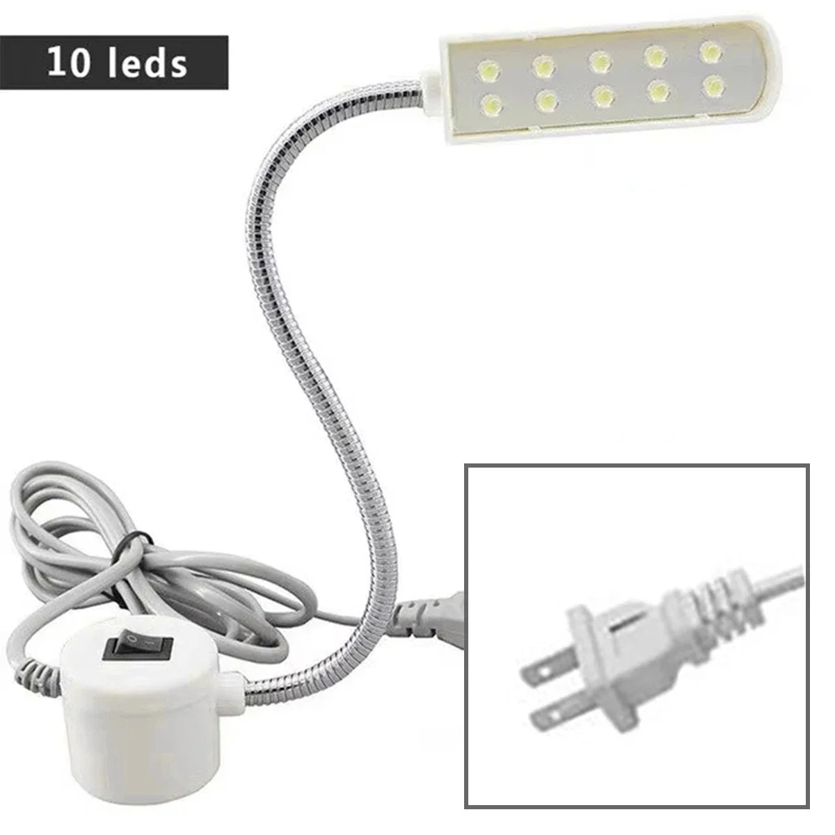 Flexible magnetic LED work light