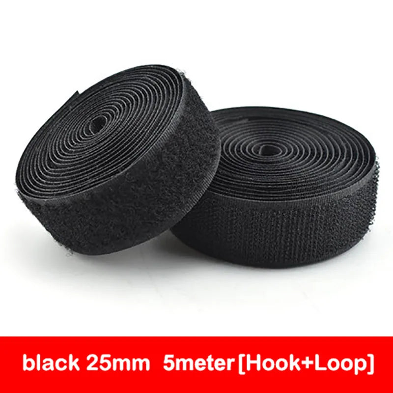5 m Sew-On Hook-and-Loop Tape – Width Options