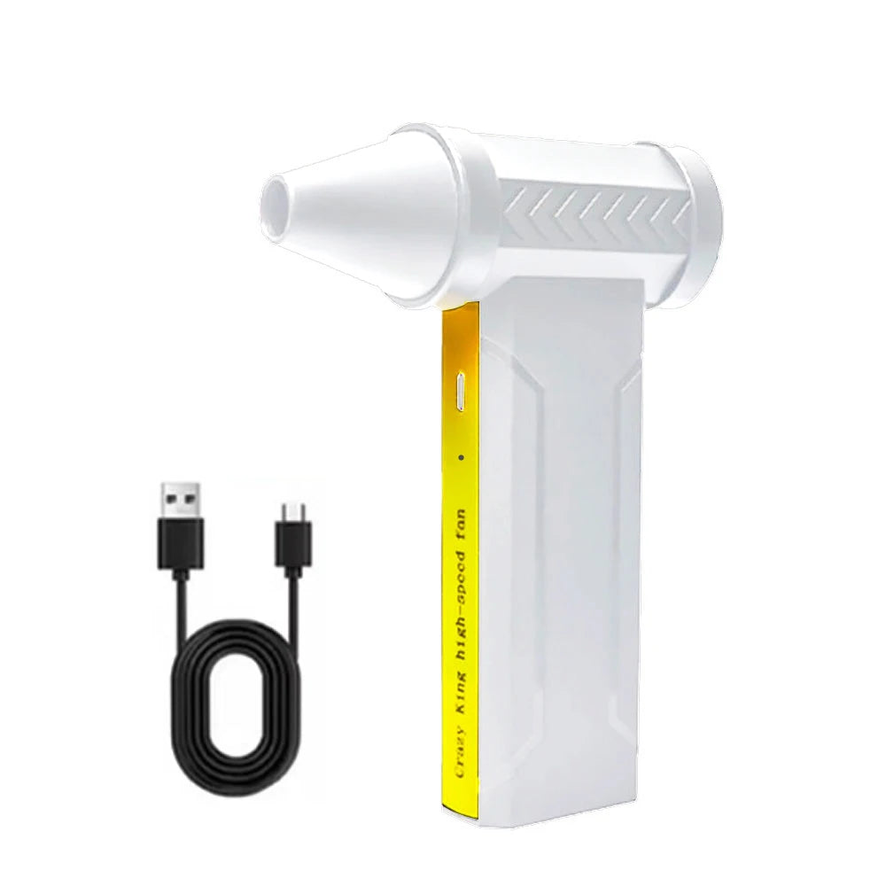 160000RPM Brushless Motor Electric Turbo Jet Fan High-Speed Turbo Violent Fan 10000mAh USB Rechargeable Powerful Dust Blower