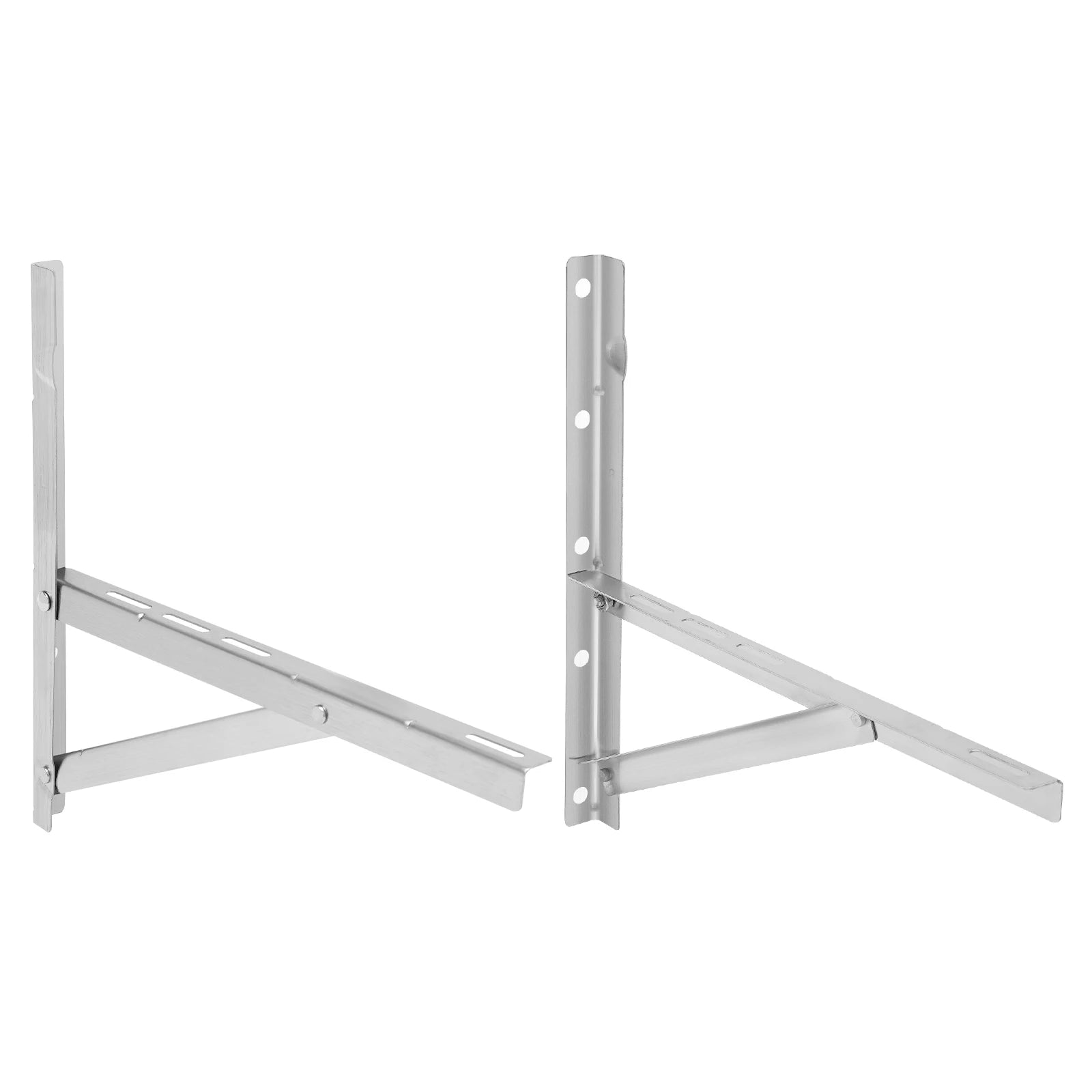 Set staffa per condizionatore da parete, acciaio inox resistente, capacità 440 libbre