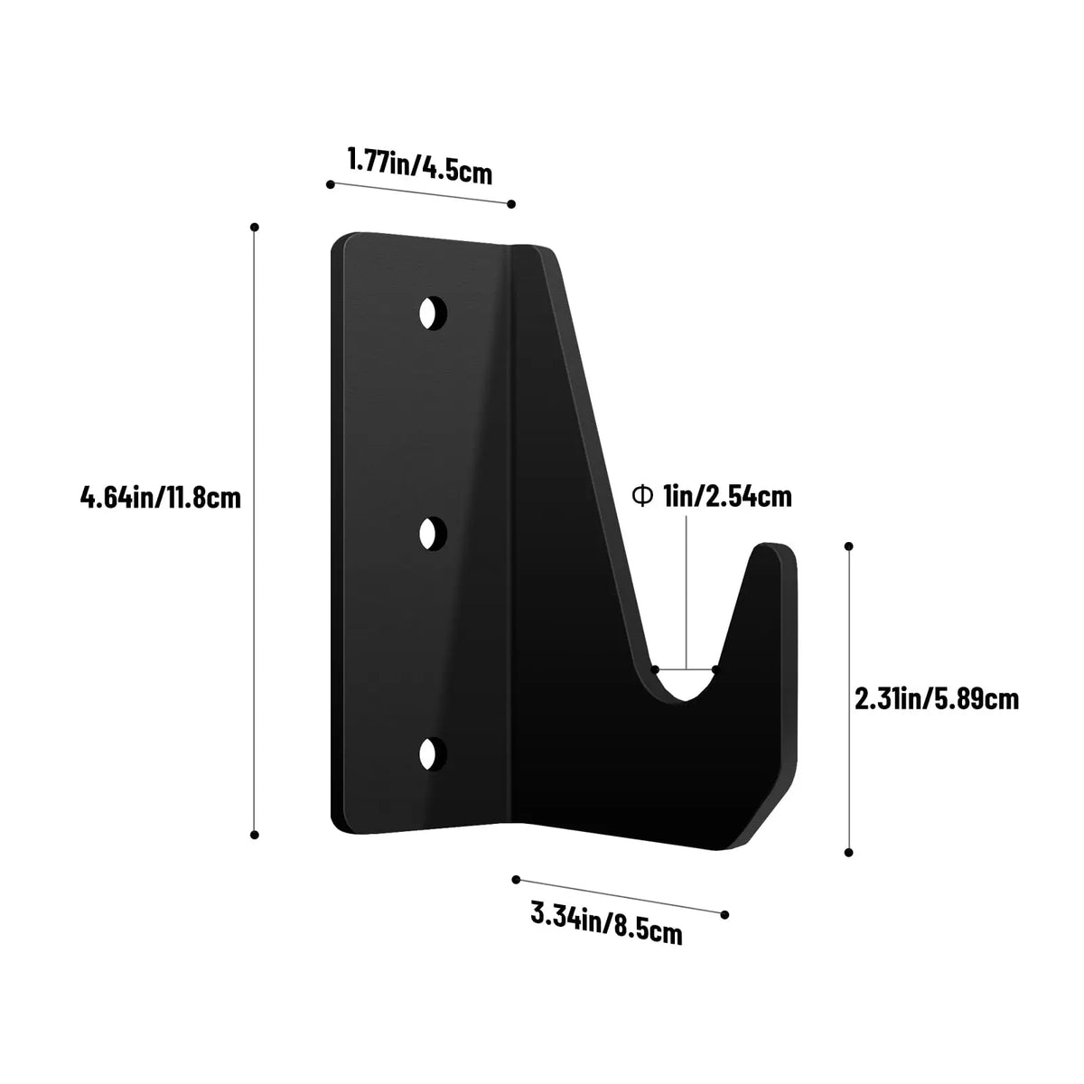 Metal Vehicle Jack Storage Rack, Model QC-QJD-02