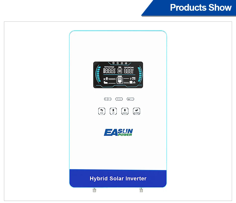 4KW 24V Hybrid Solar Inverter with 140A MPPT