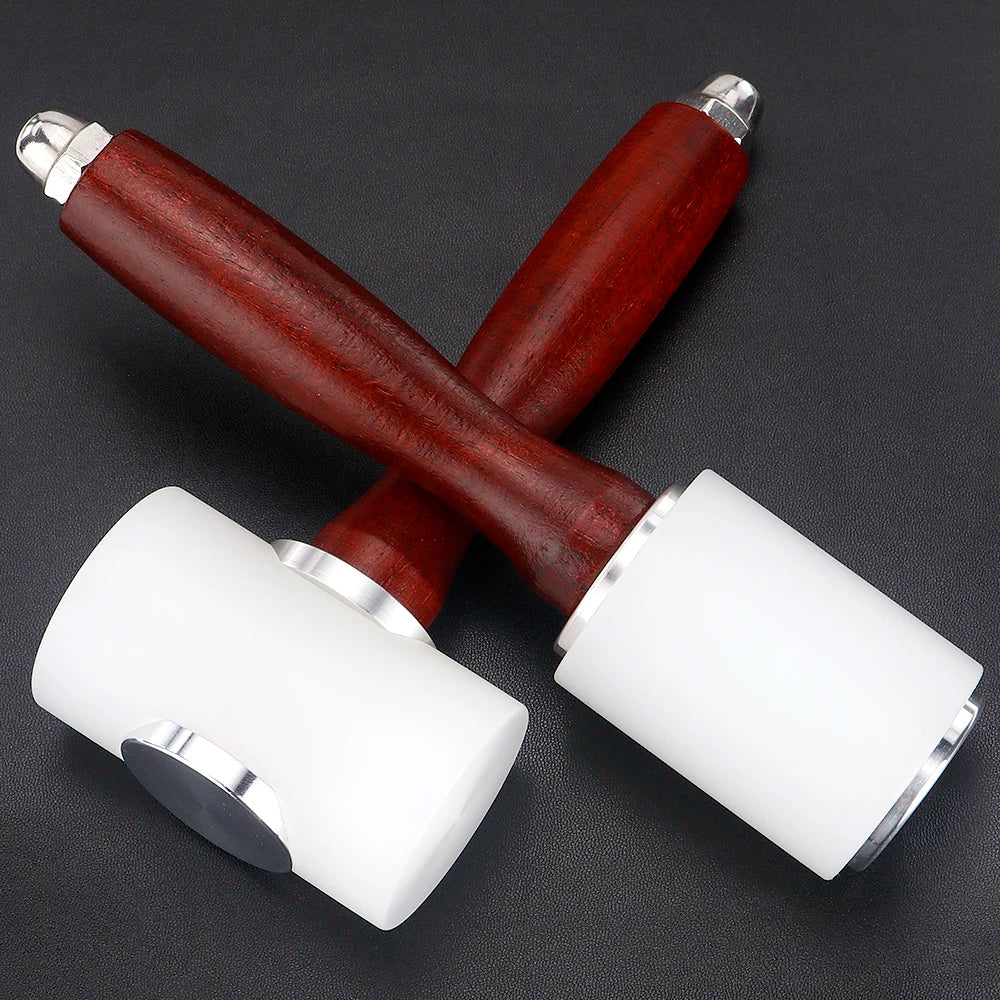 Nylon-Head Leathercraft Mallet, Two Shape Options